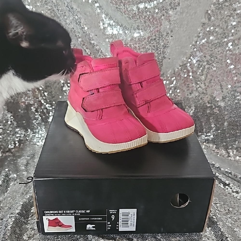 Sorel Pink Kids Shoes